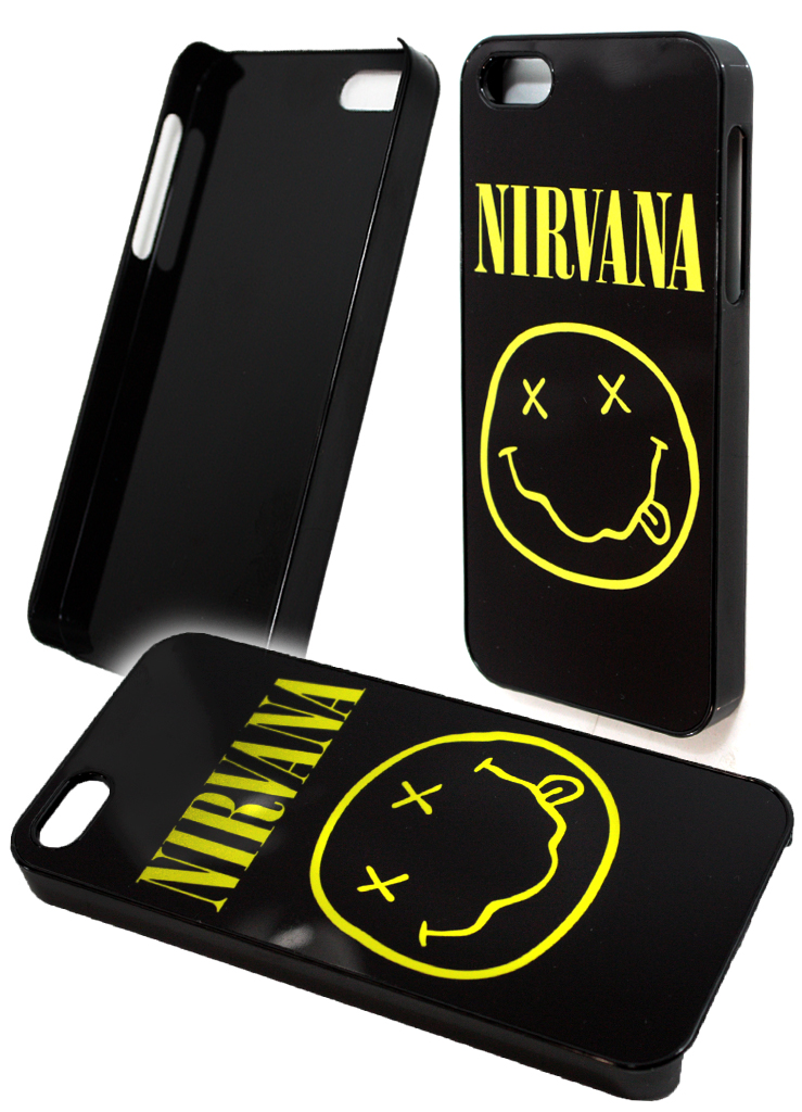 Чехол RockMerch для Apple iPhone Nirvana - фото 2 - rockbunker.ru