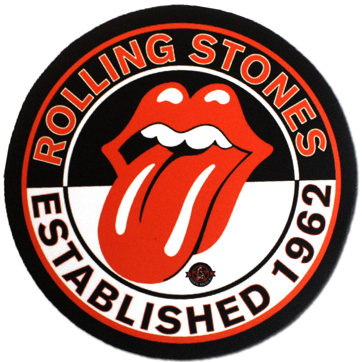 Коврик для мыши RockMerch The Rolling Stones Established 1962 - фото 1 - rockbunker.ru