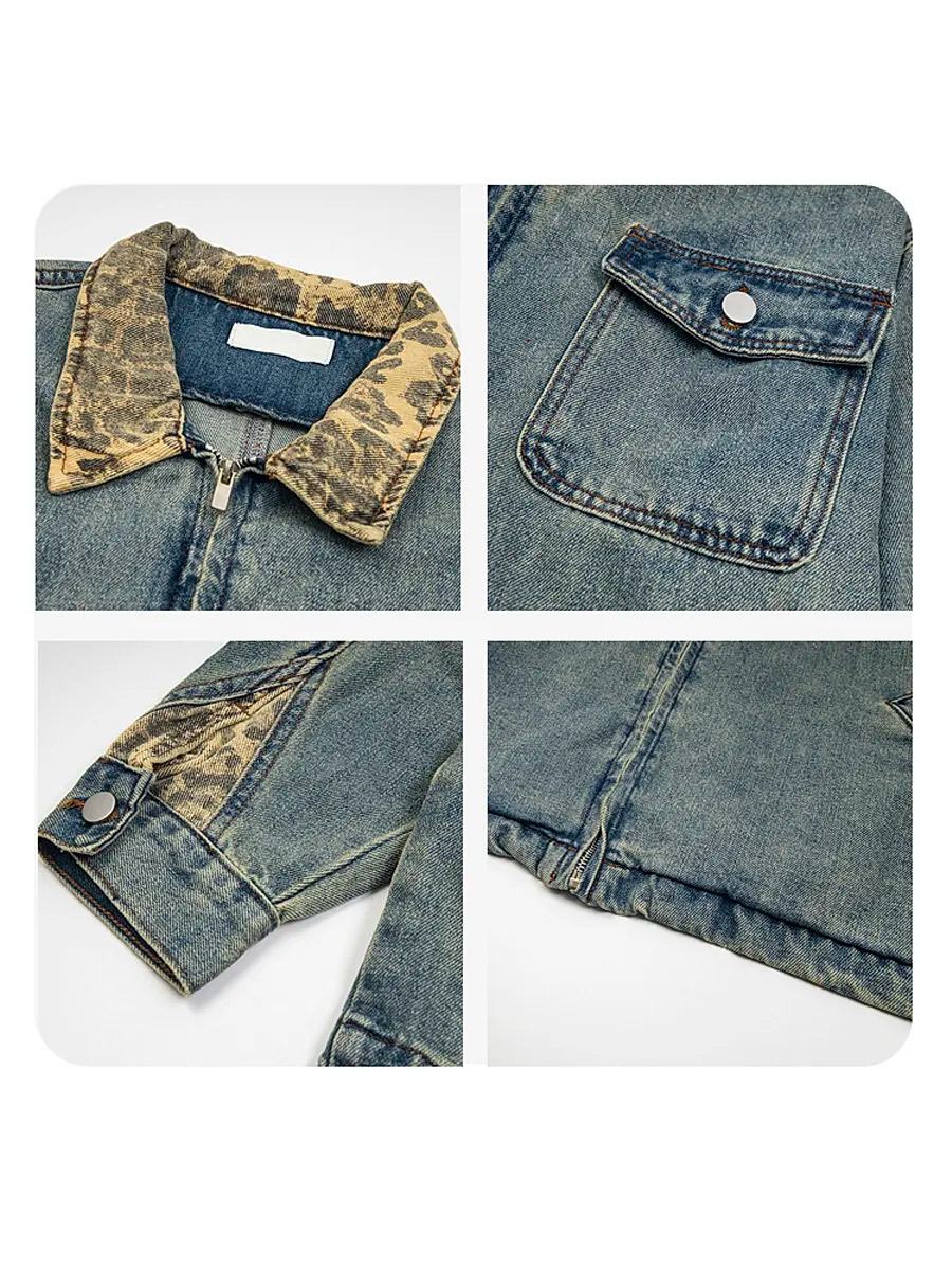 Куртка Джинсовая на Молнии - фото 3 - rockbunker.ru