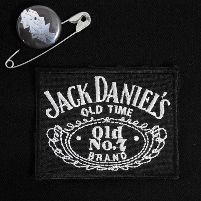 Нашивка Jack Daniels - фото 1 - rockbunker.ru