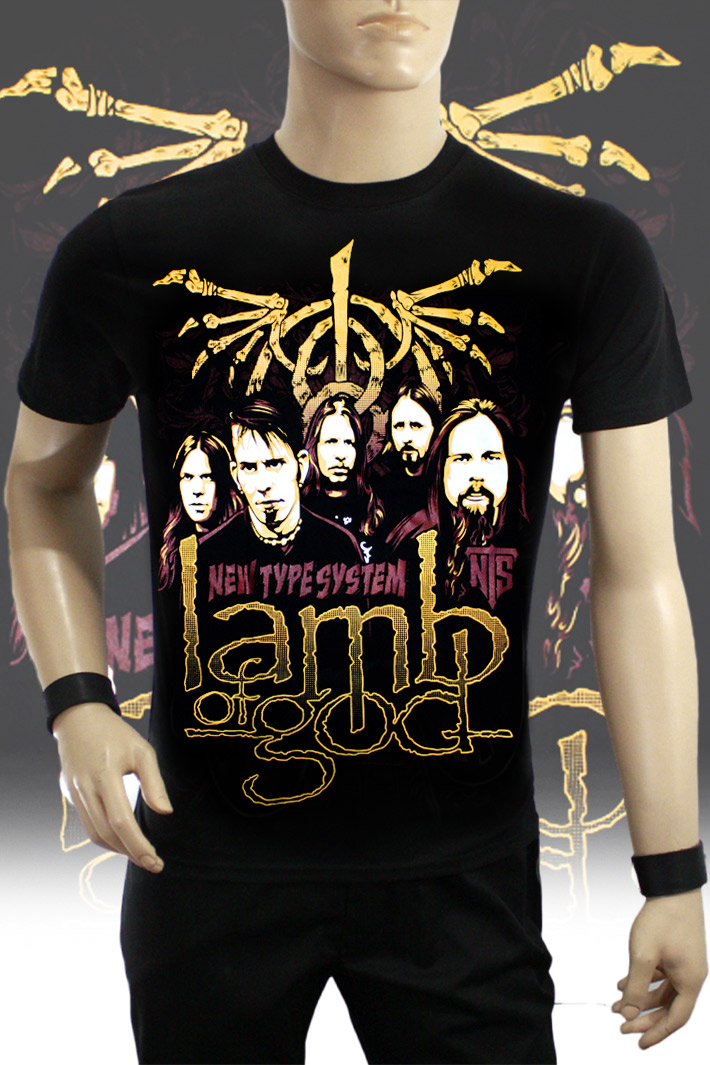 Футболка New Type System Lamb of God - фото 1 - rockbunker.ru