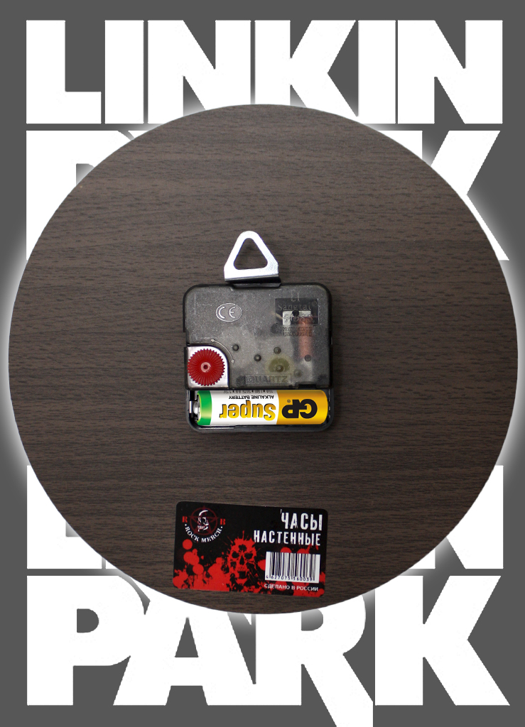 Часы настенные RockMerch Linkin Park - фото 2 - rockbunker.ru