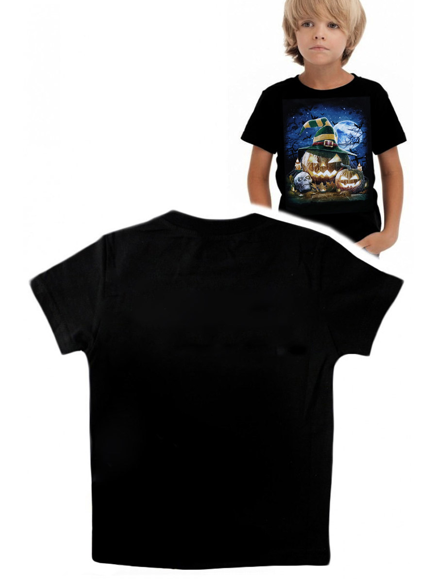 Футболка детская Хеллоуин  - фото 2 - rockbunker.ru