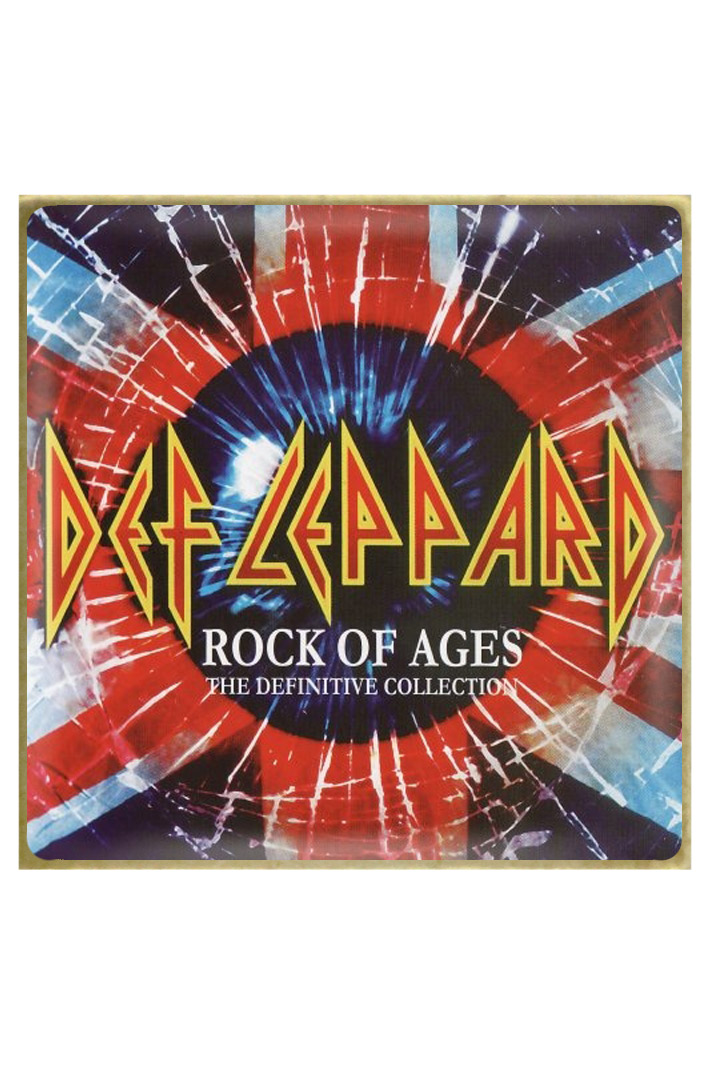 Значок RockMerch Def Leppard - фото 1 - rockbunker.ru