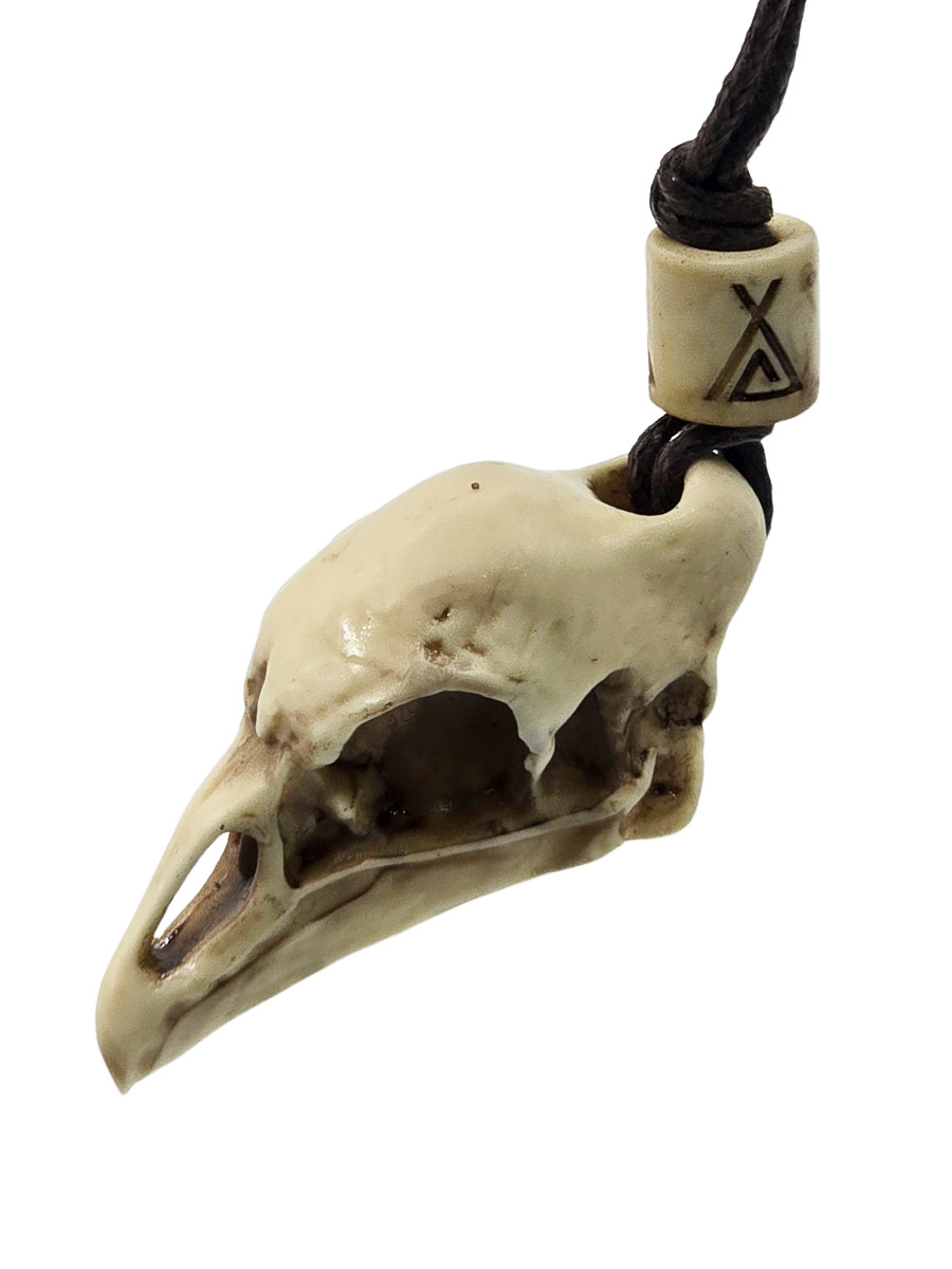Кулон Череп Глухаря - фото 2 - rockbunker.ru
