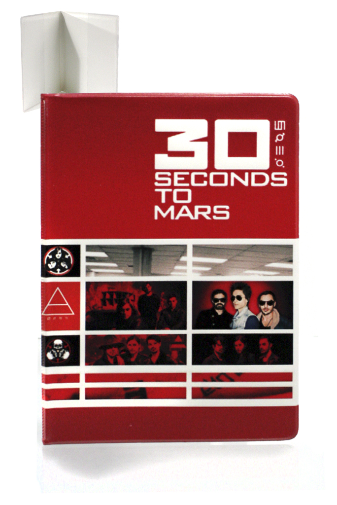 Обложка на паспорт RockMerch 30 Seconds to Mars - фото 1 - rockbunker.ru