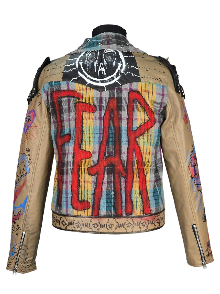 Куртка кастомная Fear - фото 2 - rockbunker.ru