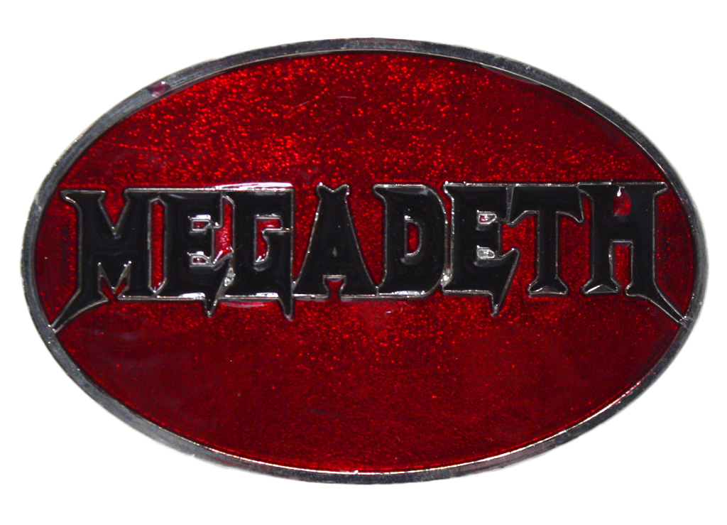 Пряжка Megadeth - фото 2 - rockbunker.ru