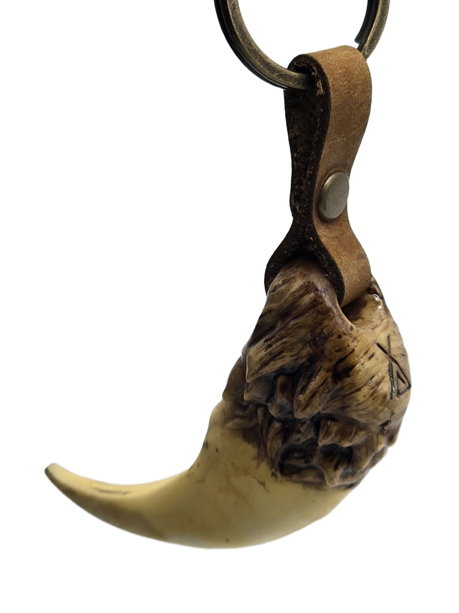 Брелок Коготь Медведя - фото 2 - rockbunker.ru