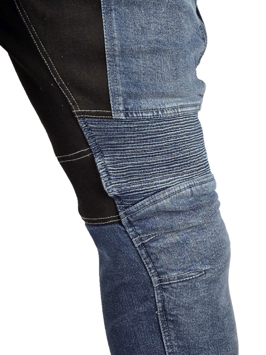 Мотоджинсы Синие - фото 7 - rockbunker.ru