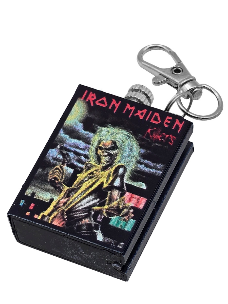 Зажигалка Вечная Спичка Iron Maiden  - фото 1 - rockbunker.ru