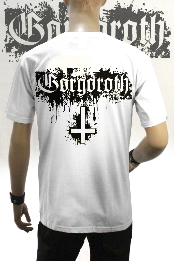Футболка RockMerch Gorgoroth Pentagram - фото 1 - rockbunker.ru