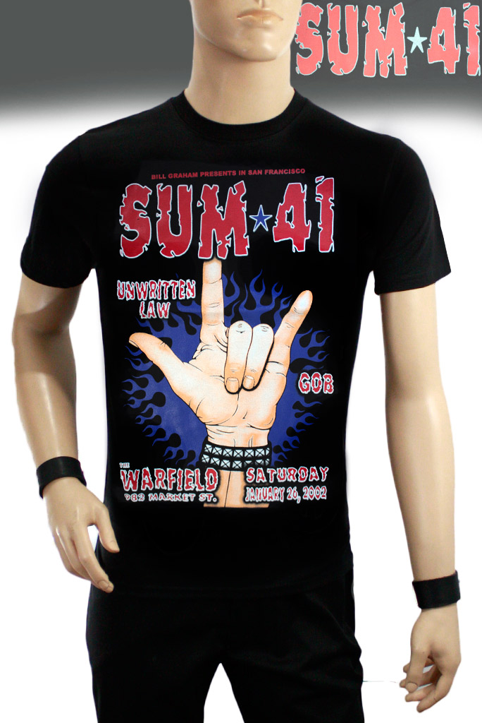 Футболка Metal Heaven Sum 41 - фото 1 - rockbunker.ru