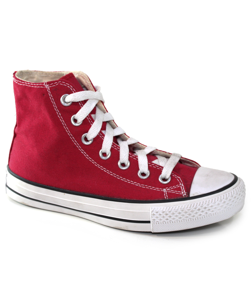 Кеды Converse All Star Classic Red 7 блоков красные - фото 1 - rockbunker.ru