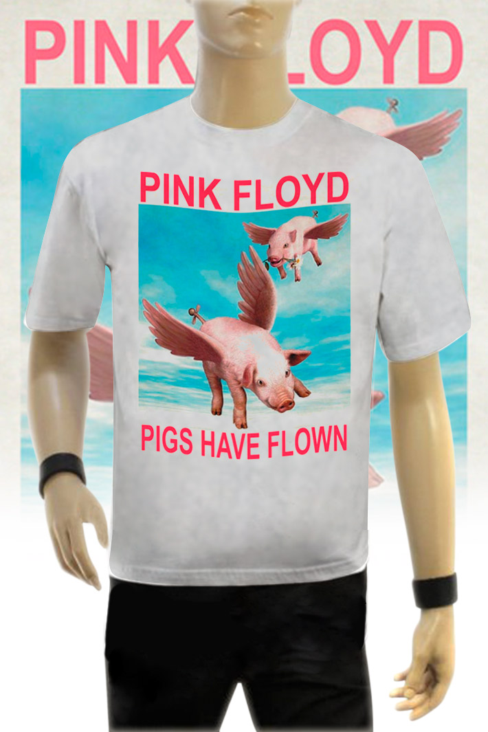 Футболка Pink Floyd Pigs Have Flown - фото 1 - rockbunker.ru