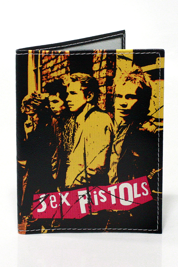 Обложка на паспорт RockMerch Sex Pistols - фото 1 - rockbunker.ru