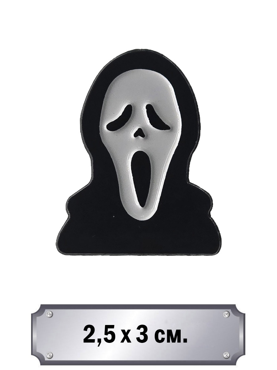 Значок Призрачное лицо 1 - фото 1 - rockbunker.ru