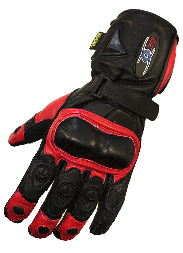 Мотоперчатки кожаные Xavia Racing с защитой - фото 1 - rockbunker.ru