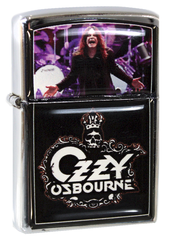 Зажигалка RockMerch Ozzy Osbourne - фото 1 - rockbunker.ru