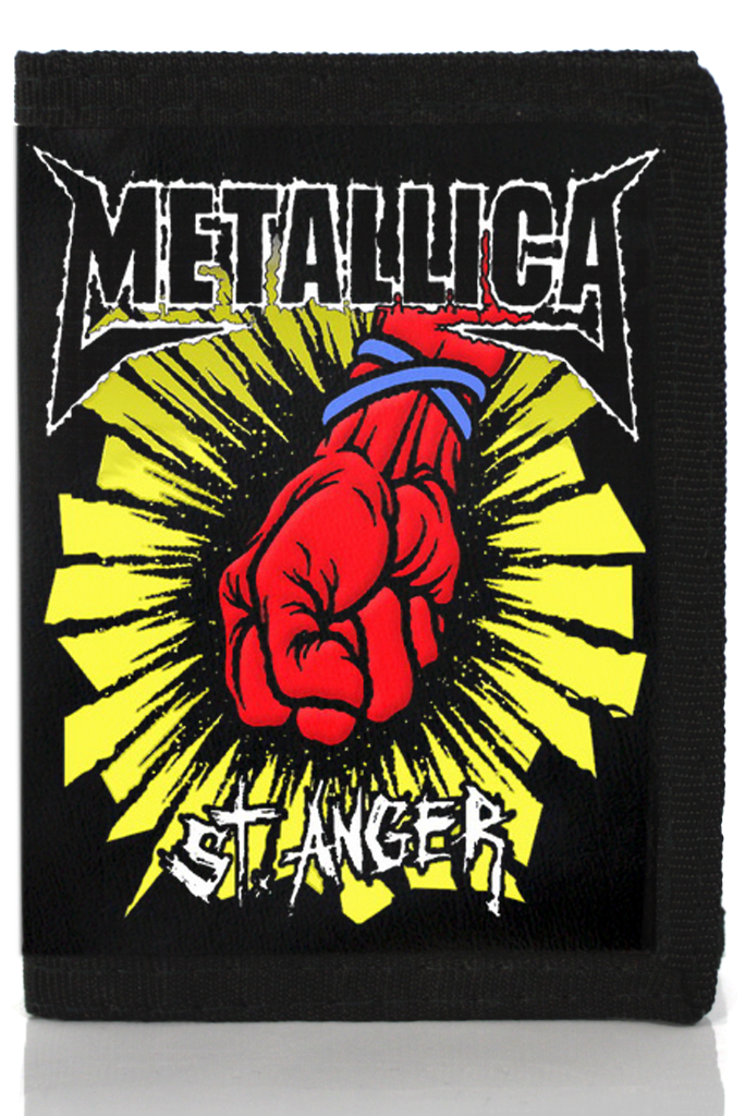 Кошелек Metallica St Anger - фото 1 - rockbunker.ru