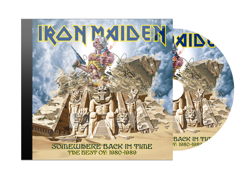 CD Диск Iron Maiden Somewhere back in time - фото 1 - rockbunker.ru