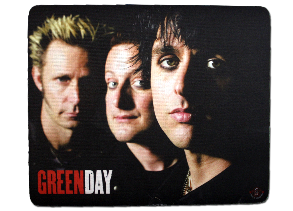 Коврик для мыши RockMerch Green Day - фото 1 - rockbunker.ru