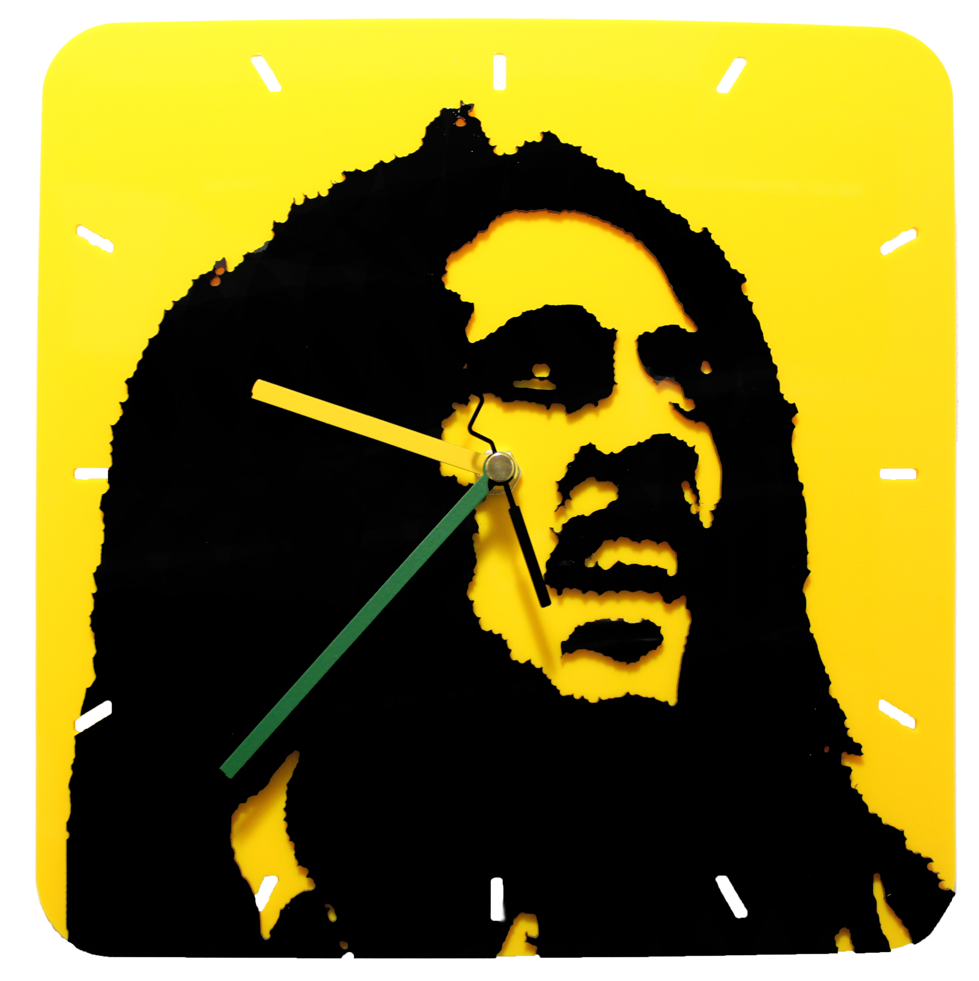 Часы настенные Bob Marley - фото 1 - rockbunker.ru