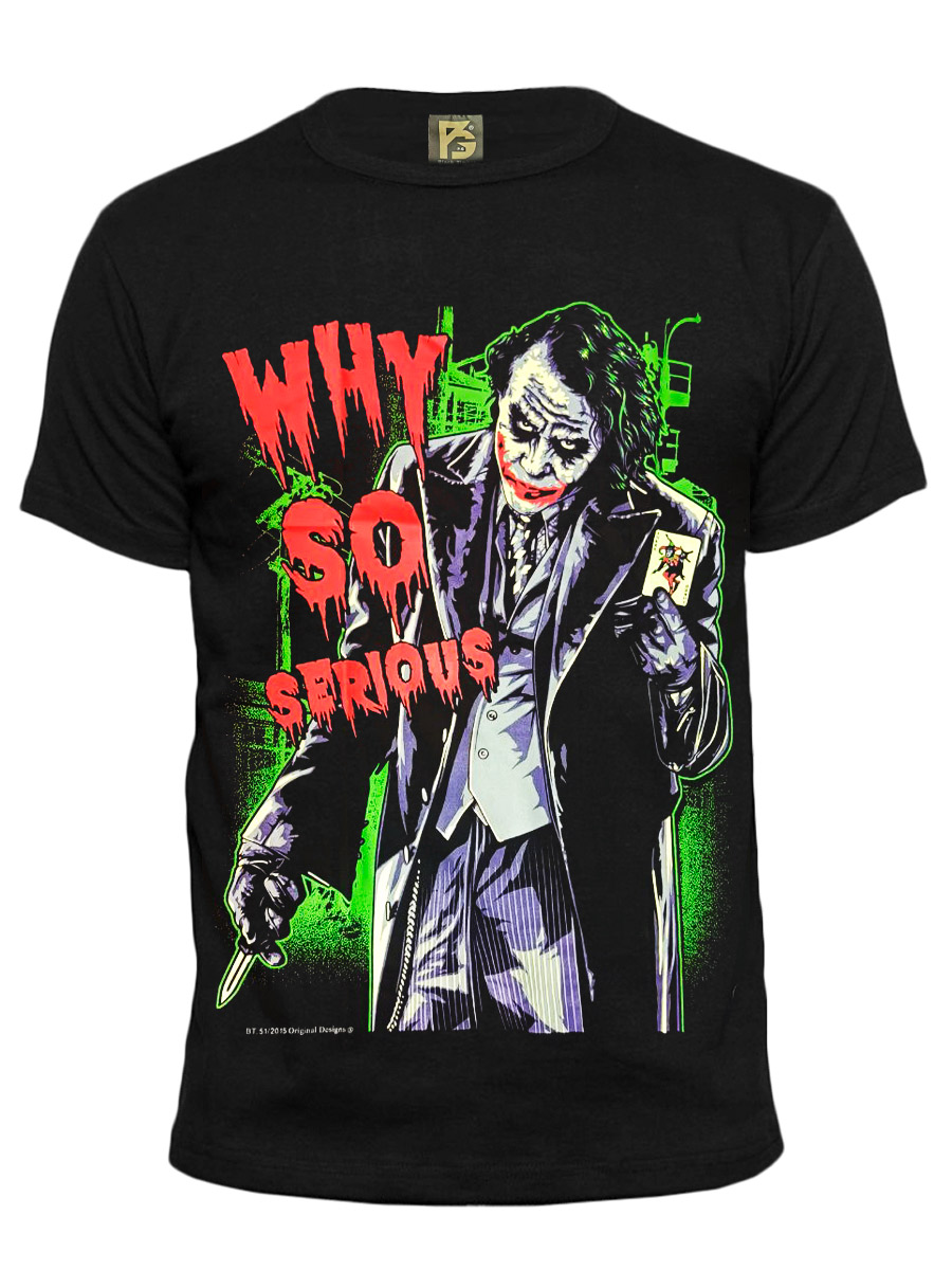 Футболка Black Timber Joker - фото 1 - rockbunker.ru