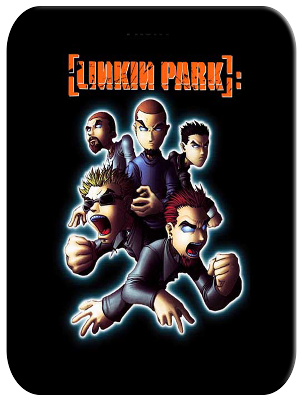 Коврик для мыши Linkin Park - фото 1 - rockbunker.ru