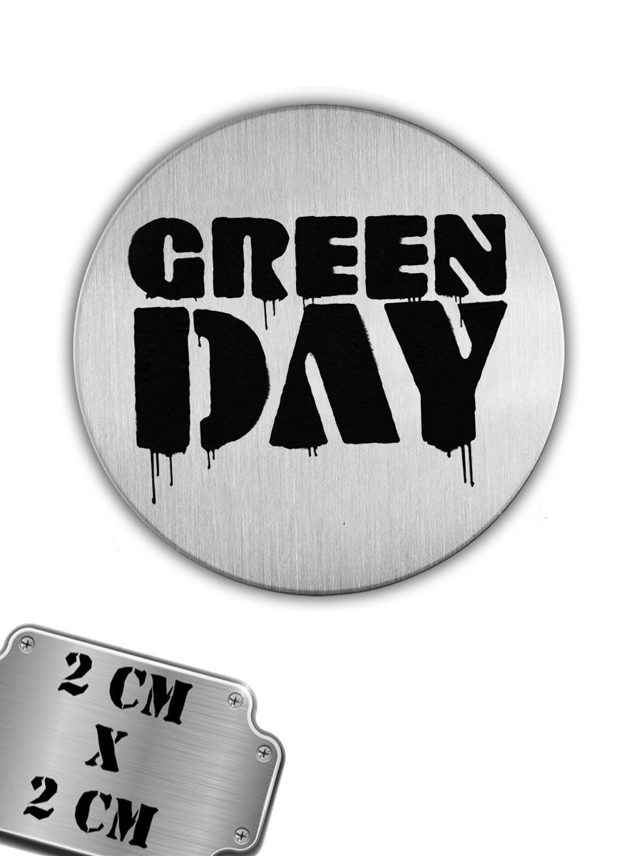 Значок-пин Green Day - фото 1 - rockbunker.ru