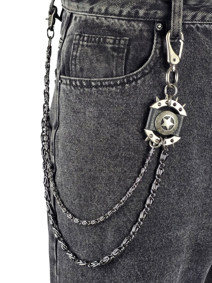 Цепь декоративная Двойная - фото 1 - rockbunker.ru