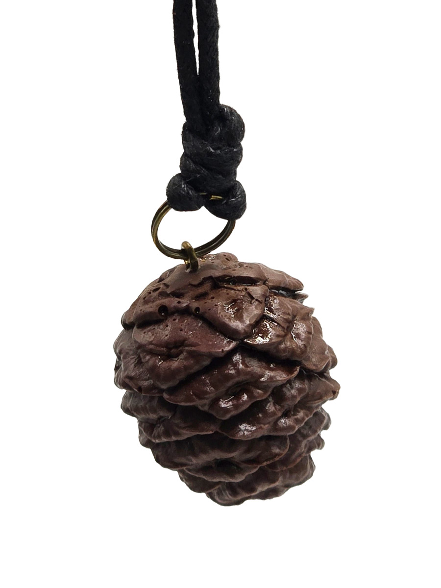 Кулон Шишка кедровая - фото 1 - rockbunker.ru