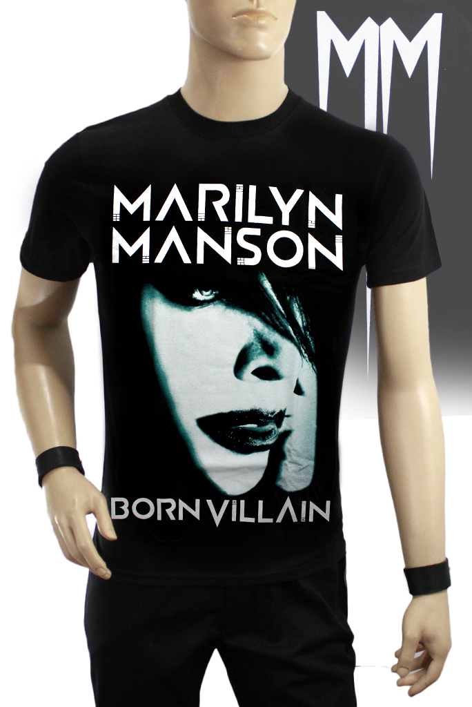 Футболка Marilyn Manson Born Villain - фото 1 - rockbunker.ru