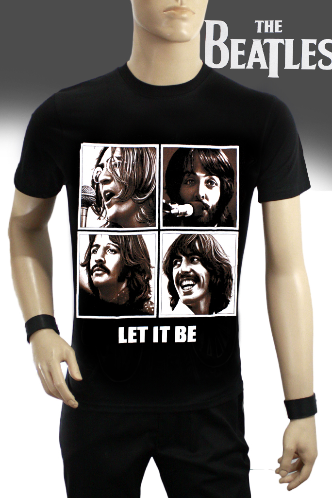 Футболка Hot Rock The Beatles Let It Be - фото 1 - rockbunker.ru