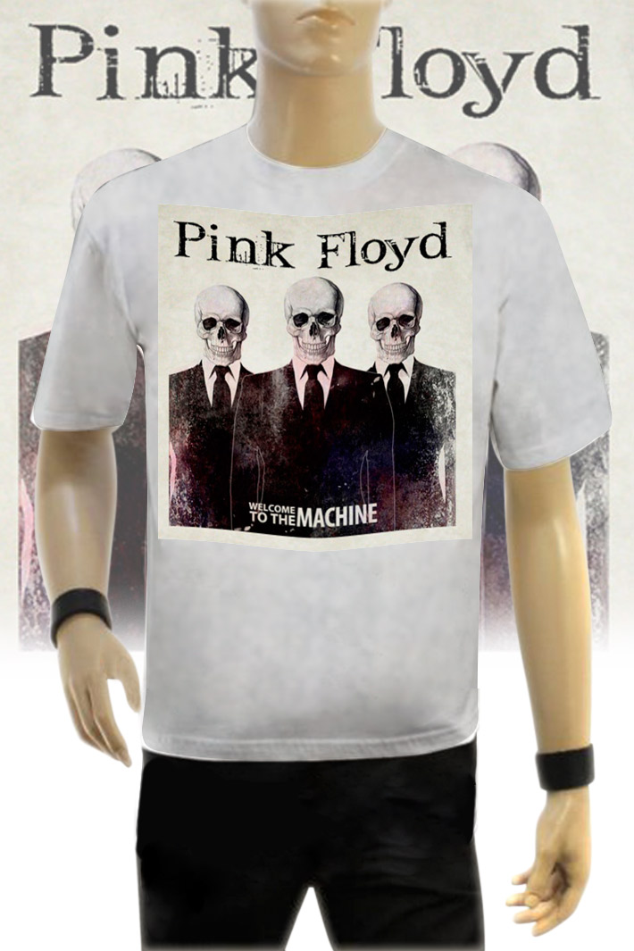 Футболка Pink Floyd welcome To The Machine - фото 1 - rockbunker.ru