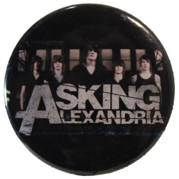 Значок Asking Alexandria - фото 1 - rockbunker.ru