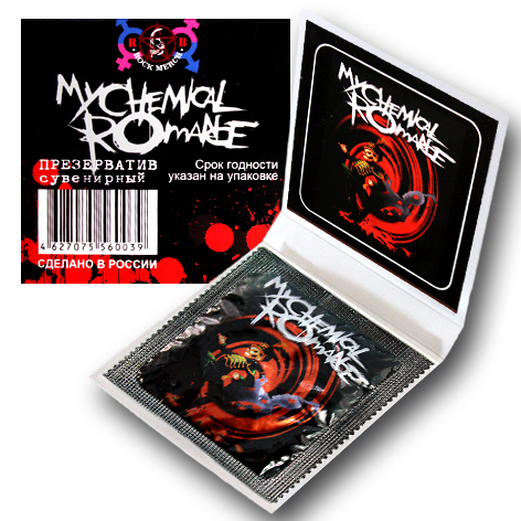 Презерватив RockMerch My Chemical Romance - фото 3 - rockbunker.ru
