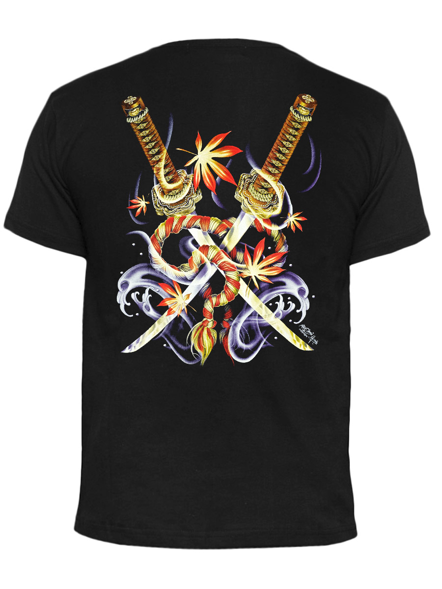 Футболка Rock Chang Маска Самурая - фото 2 - rockbunker.ru