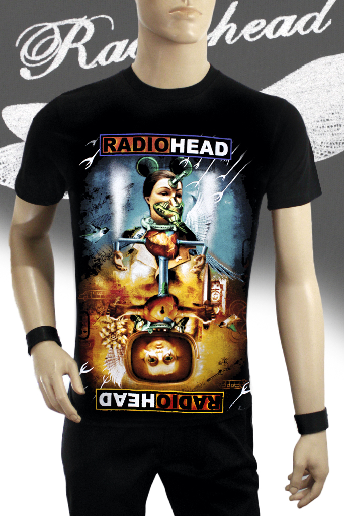 Футболка Hot Rock Radiohead - фото 1 - rockbunker.ru