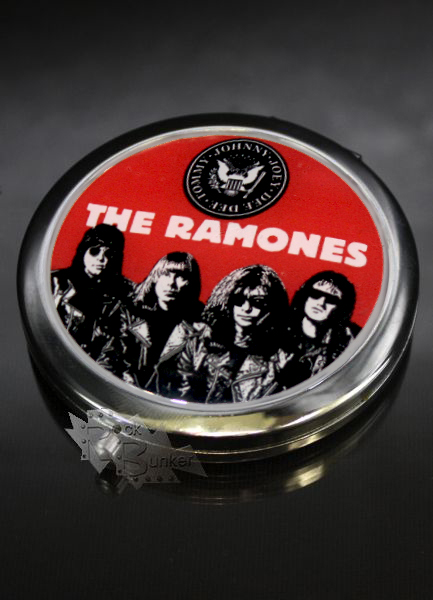 Зеркало RockMerch Ramones карманное - фото 1 - rockbunker.ru