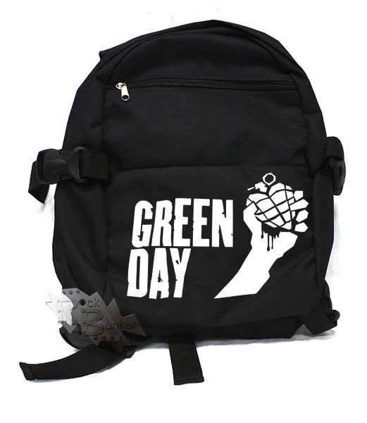 Рюкзак Green Day текстильный - фото 1 - rockbunker.ru