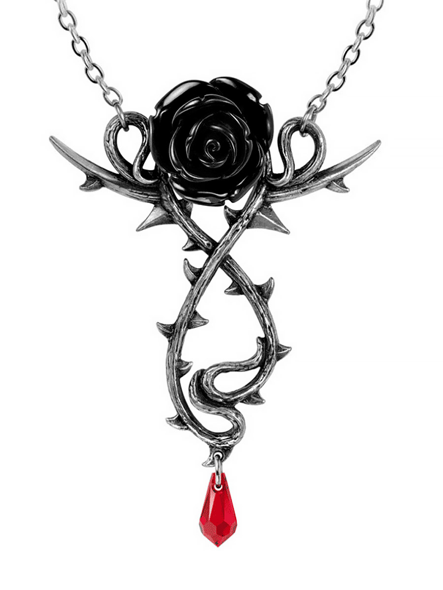 Кулон Alchemy Gothic P928 Carpathian Rose - фото 1 - rockbunker.ru