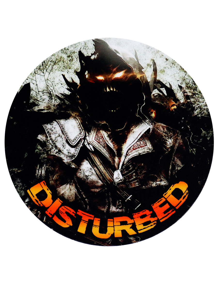 Костер-подставка Disturbed - фото 2 - rockbunker.ru