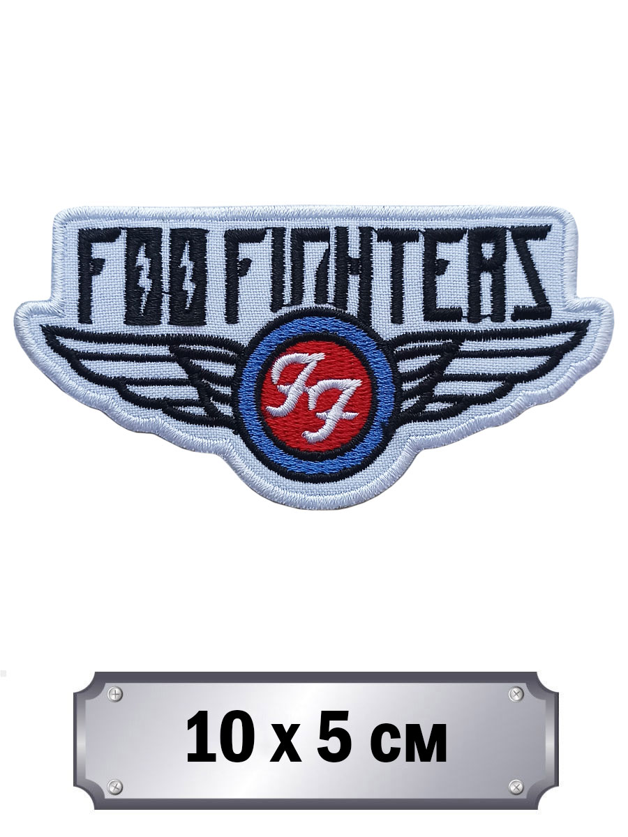 Нашивка Foo Fighters - фото 1 - rockbunker.ru