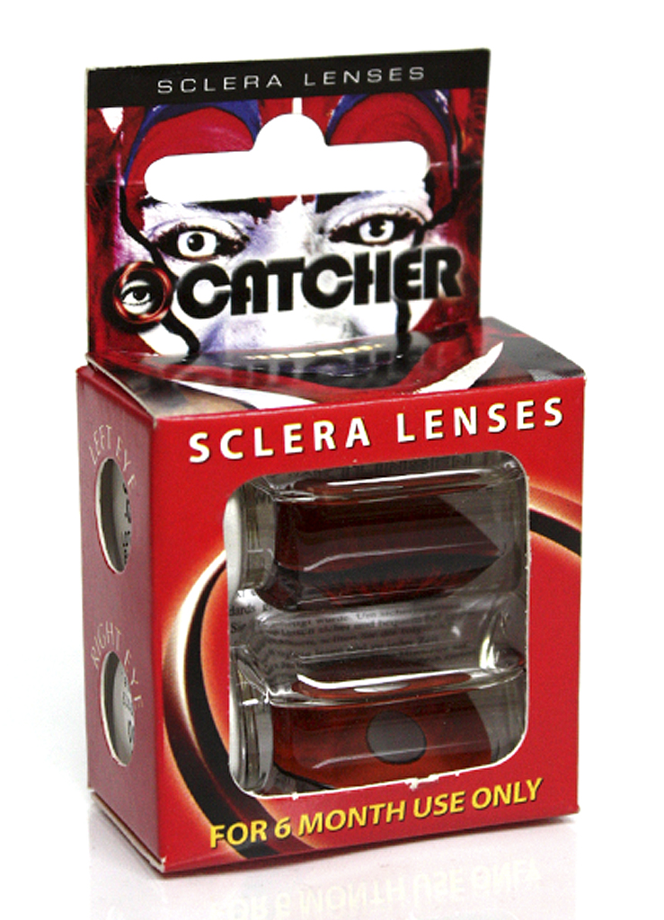 Линзы склеральные Catcher Sclera lenses Red Demon - фото 2 - rockbunker.ru