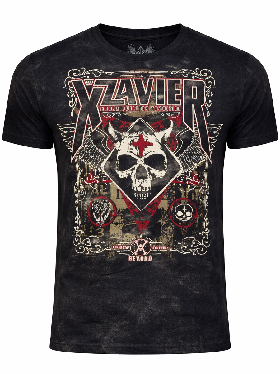 Футболка Xzavier Cross Tee - фото 1 - rockbunker.ru