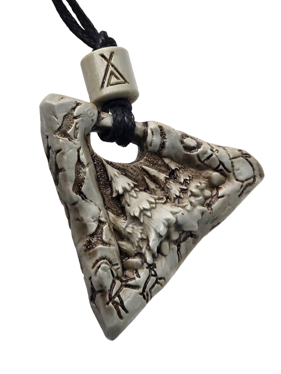 Кулон  Алтай Сноубордист - фото 2 - rockbunker.ru