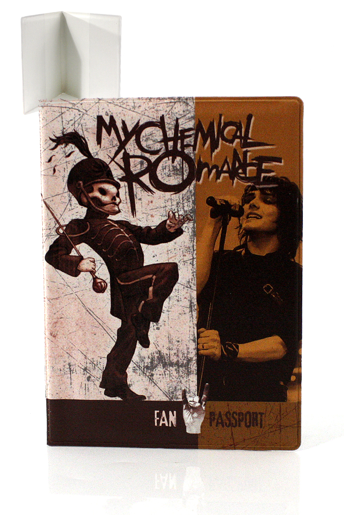 Обложка на паспорт RockMerch My Chemical Romance - фото 1 - rockbunker.ru