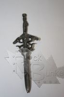 Булавка Kilt Pin Меч и Дракон - фото 1 - rockbunker.ru