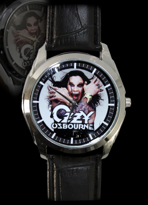 Часы RockMerch Ozzy Osbourne наручные - фото 1 - rockbunker.ru